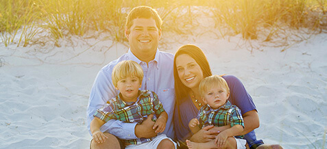 Beach wear for the family