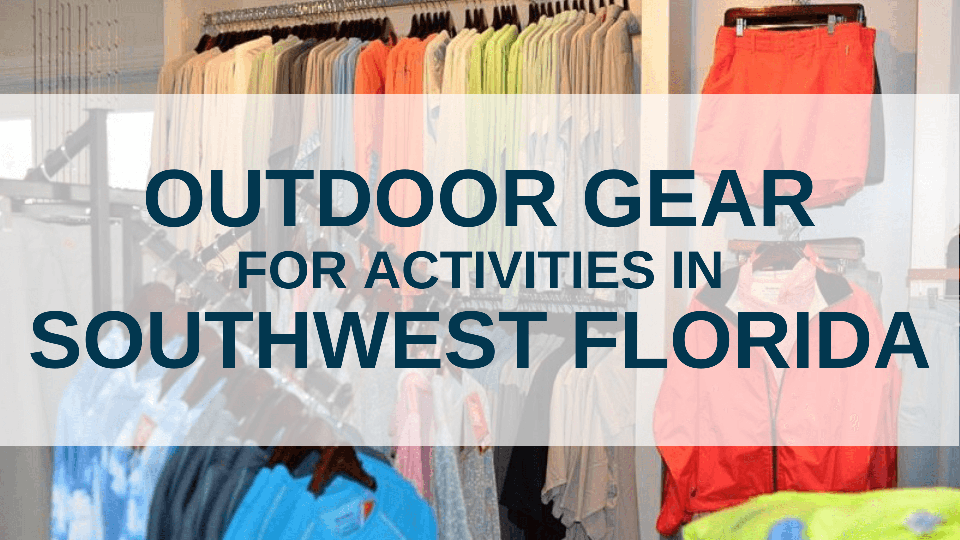 Outdoor Clothing & Gear By Activity